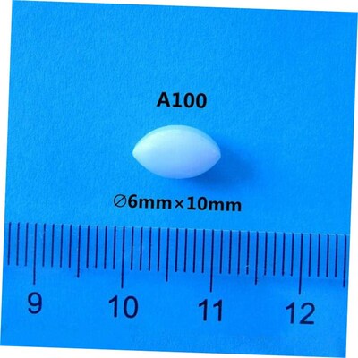 1 Pcs  Teflon Magnetic Stirrer Mixer Stir Bar PTFE Olive Con