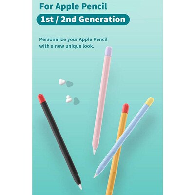 Stylus ver Silicone Pen Case For  Pencil 1 2 Color Matching