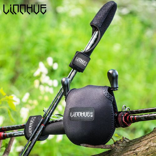 LINNHUE Portable Fishing Reel Bag Pouch Bag Waterproof