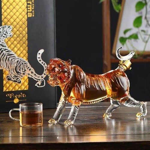 Tiger Bubble Wine Bottle, Thickened High Temperature