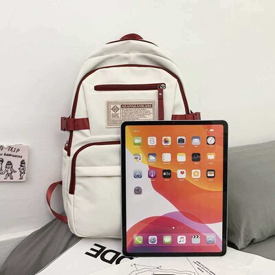 Schoolbag Womens Big Capacity Mens Senior high school Juni