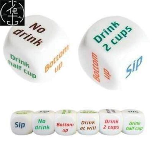 1PC drinking wine Mora English dice games gambling adult