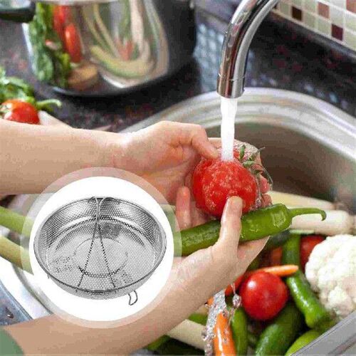 Stainless Steel Steamer Steaming Basket Drain Fruit Insert