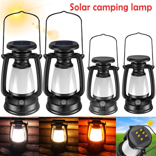 Portable Solar Camping Light With Cold And Warm Light