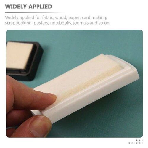 10 Pcs Blank Ink Pad DIY Sponge High Density Office