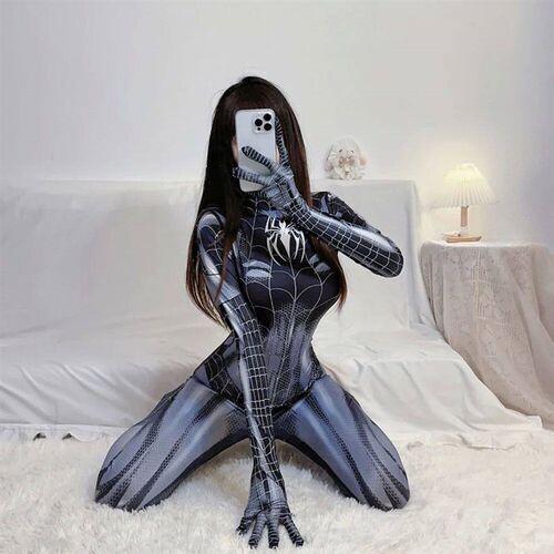 Spider Man Costume Movie Superhero Cosplay Bodysuit Suit