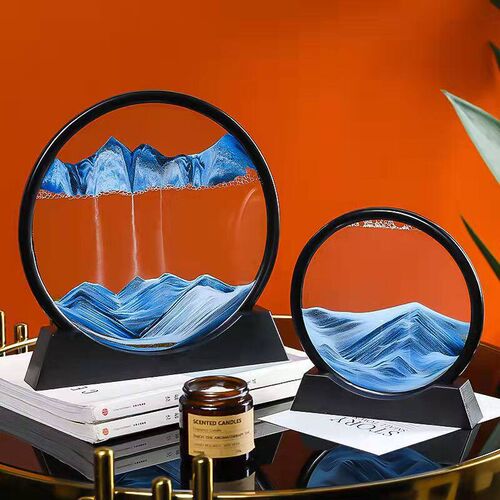 Art Painting Deep Sea Sandscape Flowing Sand 3D Moving Sand