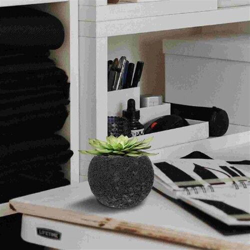 Flower Vase Lava Stone Pot Succulent Garden Flowerpot
