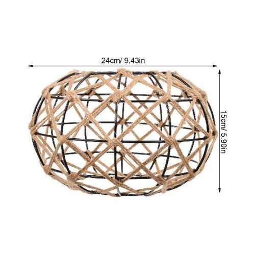 Pendant Light Fixtures Woven Lampshade Covers Vintage