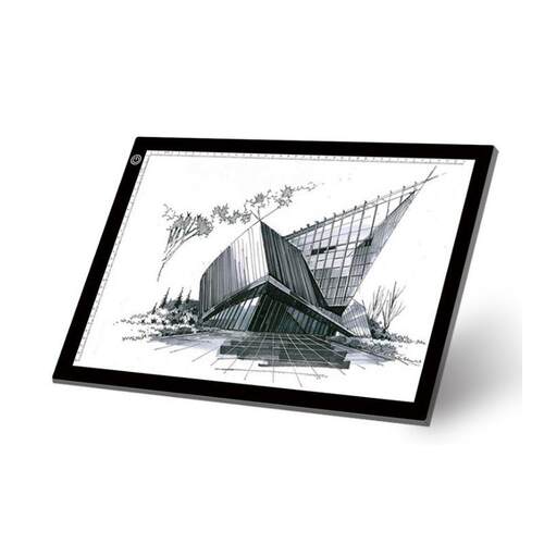 A4 LED Graphics Drawing Board Light Box Tracing Table Pad