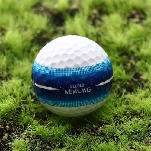 360  Aiming Golf Balls Sky Blue Purple Golf Three Layer