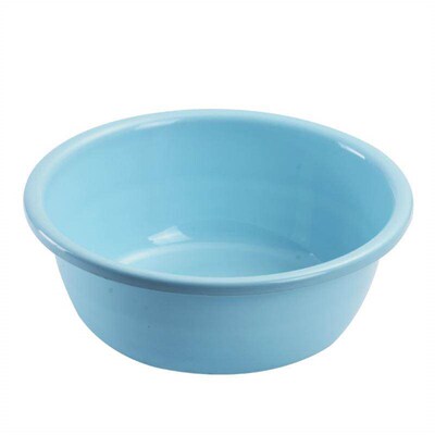 Circular plastic washbasin household laundry basin foot