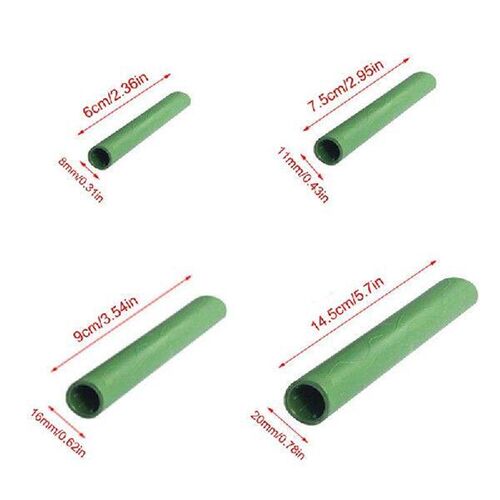 AB08-20PCS Garden Stake Straight Connectors Plastic Garden