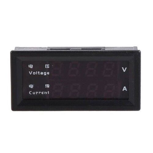 4 Digits High for DC 100V 200V 10A Voltmeter Ammeter Dual