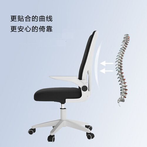 Ergonomic Gaming Chair Home Office Lift Swivel Chair Mesh Ba