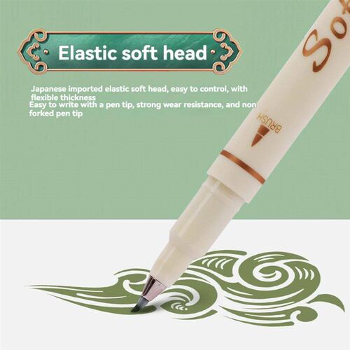 24/3 Color Vintage Watercolor Lettering Art Marker Drawing P