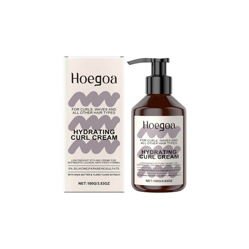 HOEGOA Hydrating Curl Elasticizer - Gently nourishes and smo - 实物图