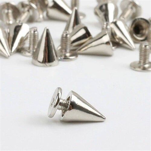 20 Pcs Rivet Nail Fastener Cone Spikes Metal Alloy DIY