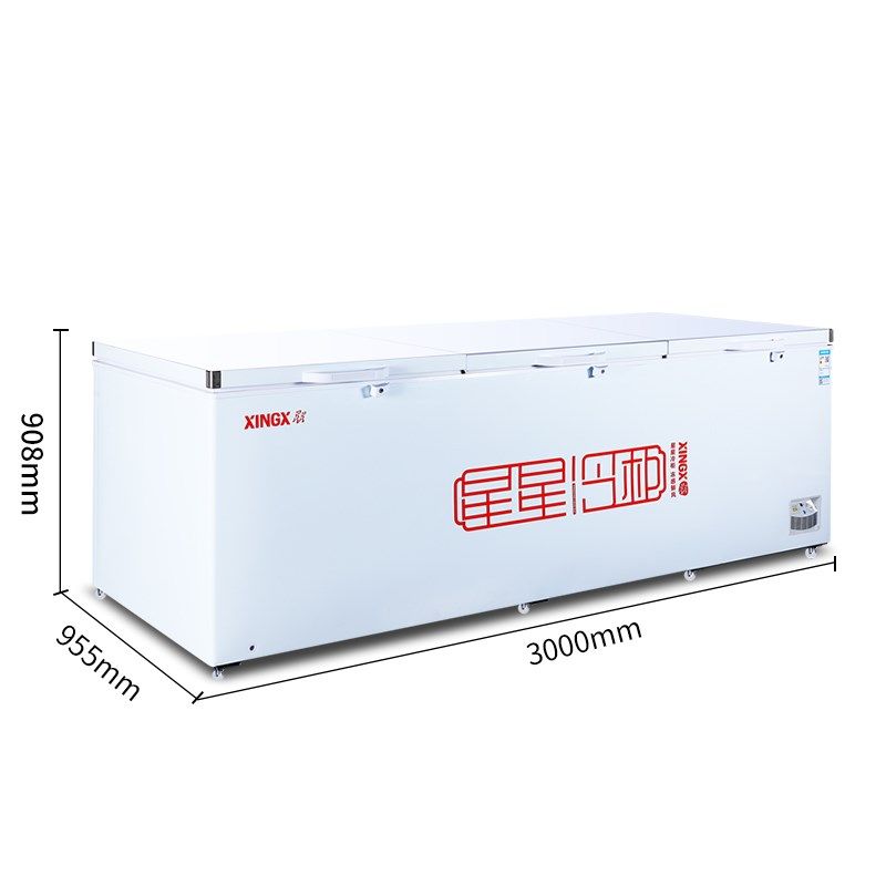 星星  BD/BC-1598GE商用单温超大容量冷冻柜冷藏保鲜后厨超市冷库,厨房电器,展示柜,淘宝优惠券,粉丝福利购,淘宝优惠卷