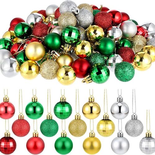 36Pcs 3CM Christmas Balls Christmas Tree Decoration Pendant