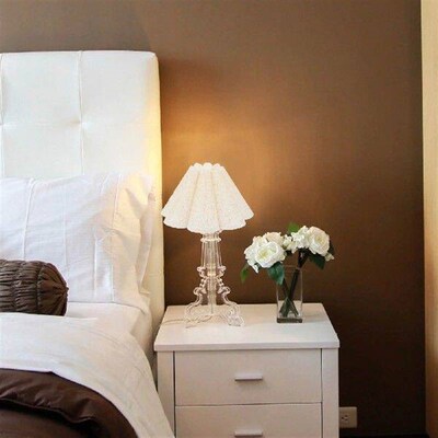 Petal Table Lamp Shade Practical Lampshade Bedroom Design