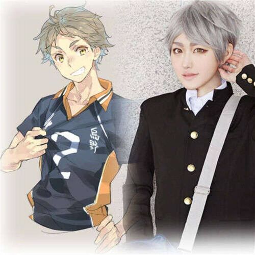 Haikyuu Volleyball Eita Semi Heat Resistent Short Wig Hair