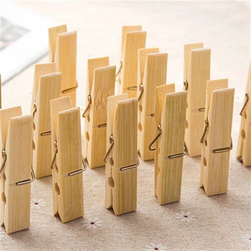 cleaning tools wood sealing clip bamboo laundry clips multif