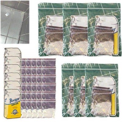Little Blow Baggies Prank Stickers with Booger Sugar Funny