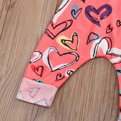 Girl Jumpsuits 0-24M Newborn Infant Baby Girl Outfit Clothes