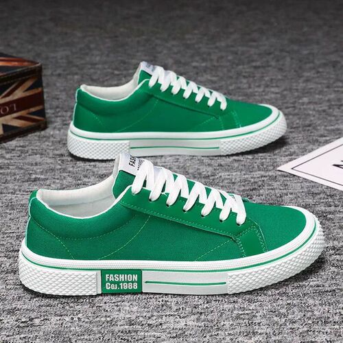 Hot Sale Fashion Red Canvas Shoes Men Classic Low-top Mens