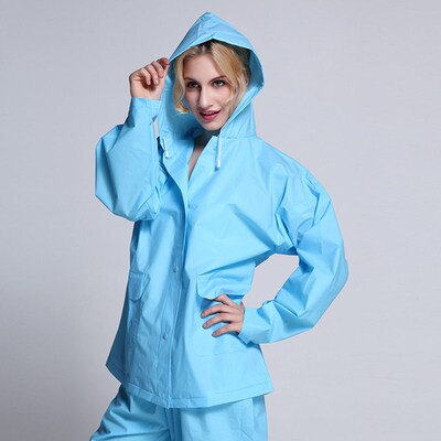 Fashion Split Set Raincoat Motorcycle Electric Bike Riding R