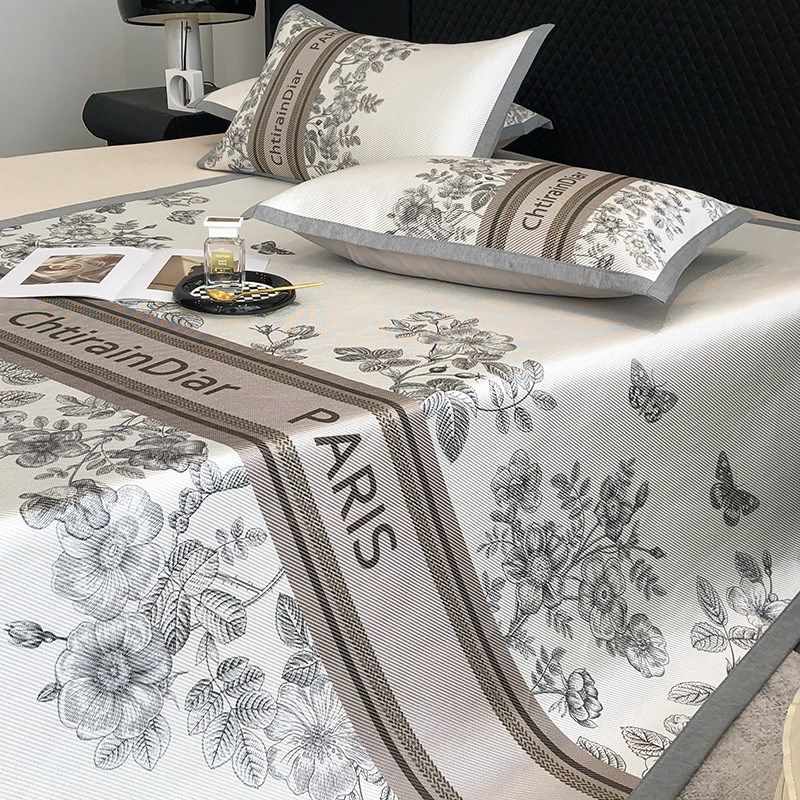 夏季天然纯藤凉席可机洗折叠冰丝席三件202新款藤席空调草席子,床上用品,藤席,淘宝优惠券,粉丝福利购,淘宝优惠卷