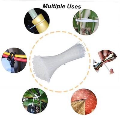 Twist Cable Tie Zip Straps Wraps Zip Ties Self-Locking