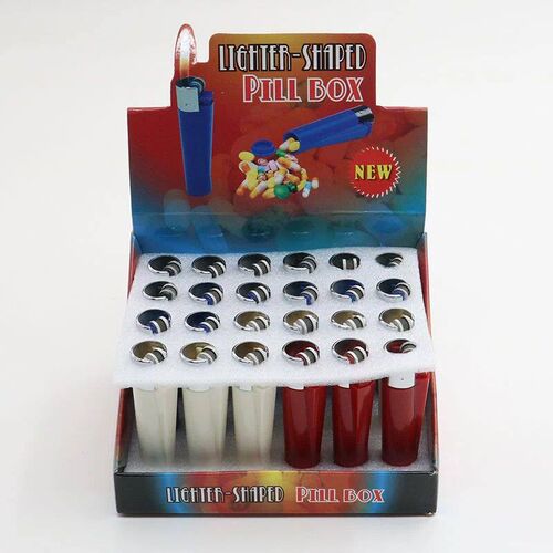 Wholesale Portable Mini Storage Box Hidden Lighter Type Pill