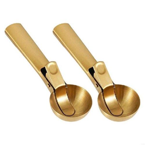 2025 New Stainless Steel Triggers Ice Cream Scooper for DIY