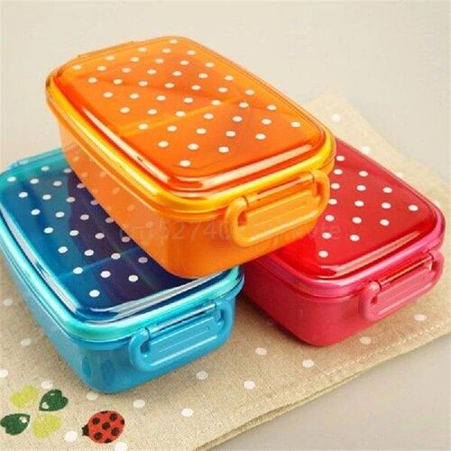 Dot Lunch Box for Children Picnic School Food Storage