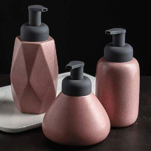 1PC Ceramic Lotion Bottle Liquid Foam Soap Dispenser Bath