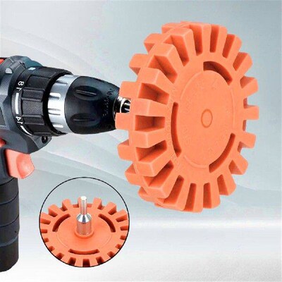 4inch Rubber Power Drill Attachment with Drill Adapter