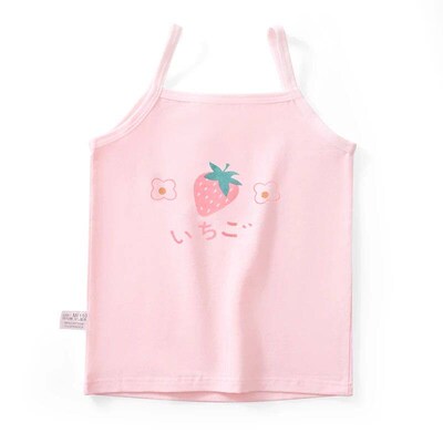 3pcs/Lot Girl Cotton Singlet ops Breathable Underwear Tank K