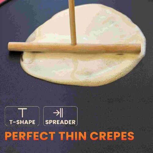 Pancake Pancakes Kitchen Gear Crepe Spreader Tool Rake