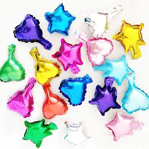 50pcs 5inch Foil Star Balloons Heart balloon Wedding Decorat
