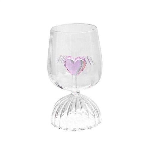 Clear Drinking Cup Cocktail Glass Martini Goblet Cup for