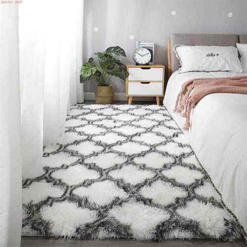 .Soft  Area Rugs Floor Bed Mats Living Room Bedroom Ru