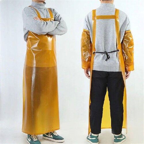Cow Rib Wear-resistant Apron Oil Proof  Thickened Apron
