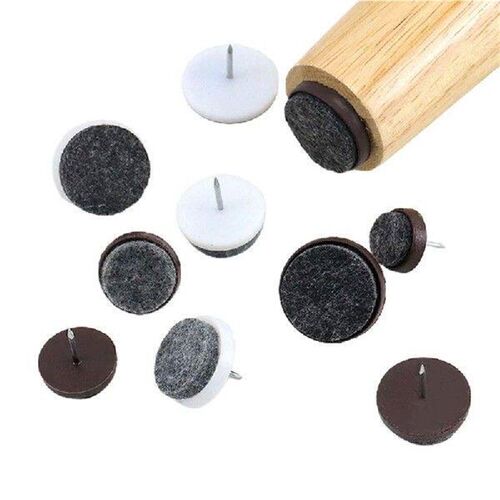 50Pcs Furniture Leg Bottom Feet Glides Non-slip Wood Floor