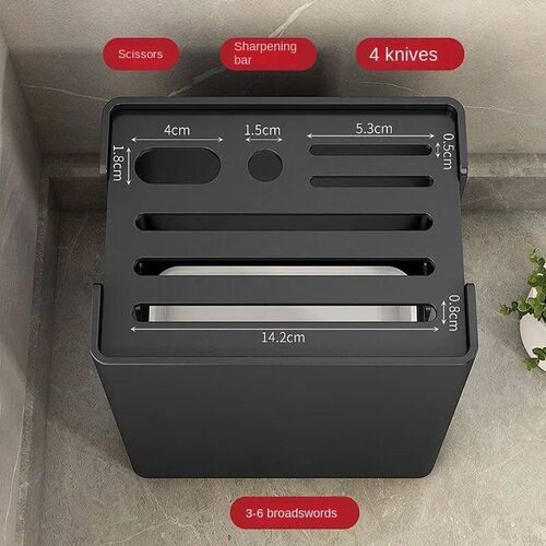 Kitchen Accessories Multi-Functional Knife Rack Kitchen Knif