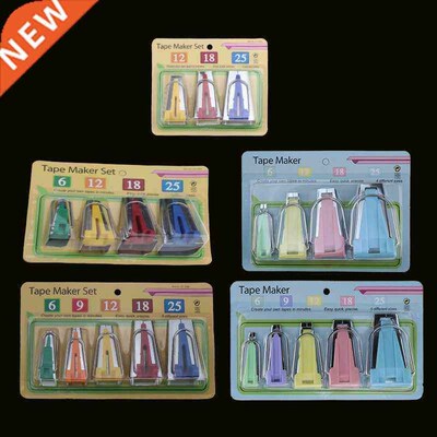 Sewing Accessories Bias Tape Makers - 5 size 6mm 9mm 12mm 18
