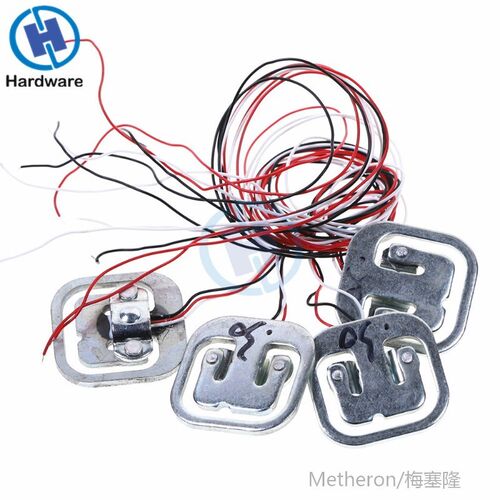 4pcs 50kg Body Load Cell Weighing Sensor Resistance Strain H