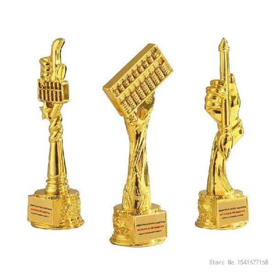 Creative Resin Plastic Trophy for Childrens Singing and