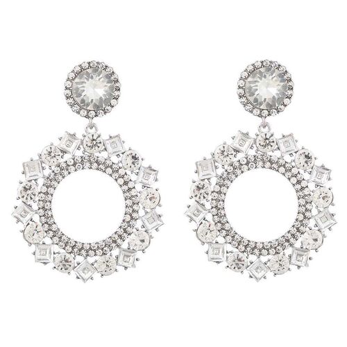 Exaggerated Fashion Color Diamond Round Alloy Diamond Rhines